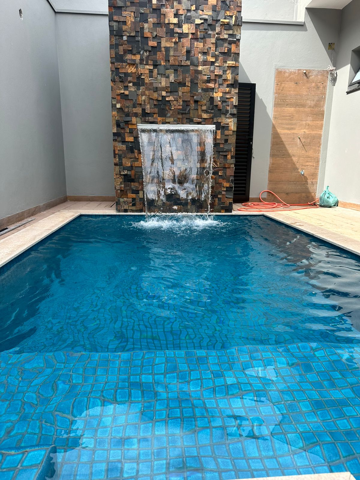 Construção de piscinas